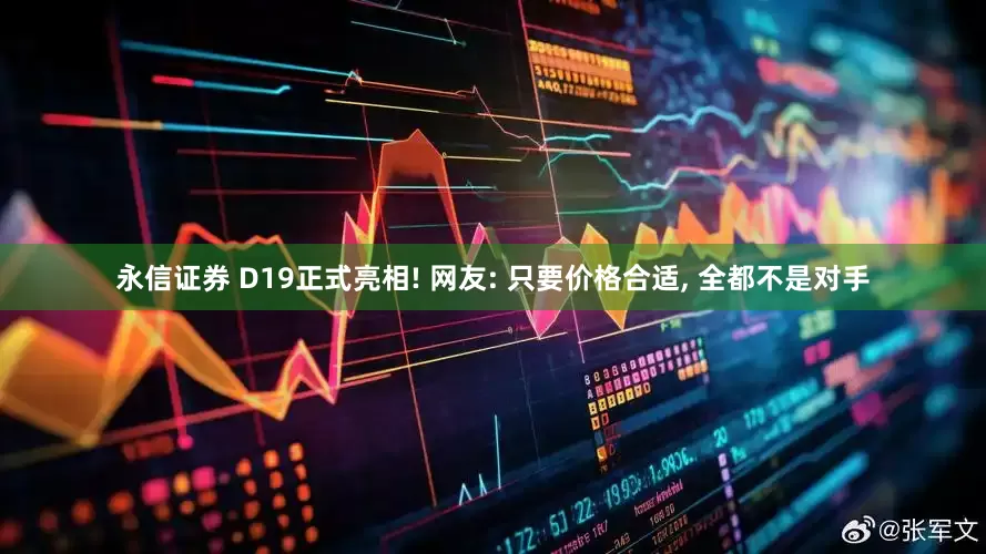 永信证券 D19正式亮相! 网友: 只要价格合适, 全都不是对手